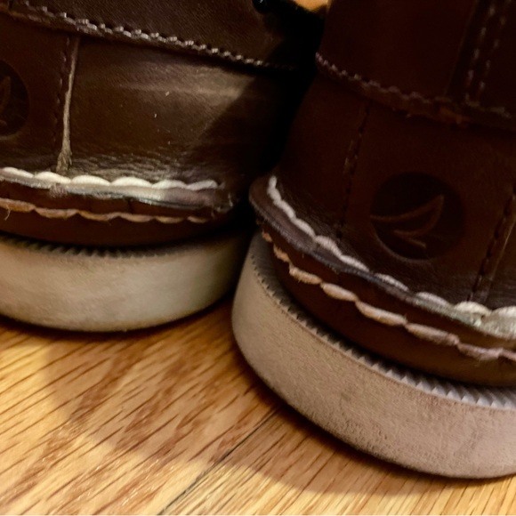 BRAND NEW Sperry boat shoe Dark brown Men’s 8 - Picture 4 of 10